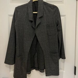 Madewell Blazer, XS, Charcoal